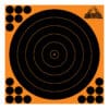 Reactive Self Adhesive Circle Target Square | Reactive Sticker Targets | The Reactive Self Adhesive Circle Target sticks anywhere, shows bold shot feedback, and comes with stickers to cover bullet holes for extended use.